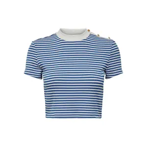 Women's short sleeve crop top Only onlcindy image-0