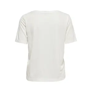 Women's short sleeve v-neck top Only onlelise image-1