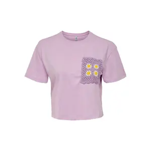 Kurzärmeliges T-Shirt für Frauen Only onlwoodstock image-0