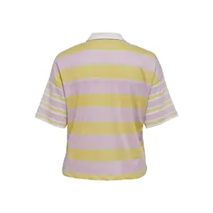Women's short sleeve polo shirt Only onlluna image-1
