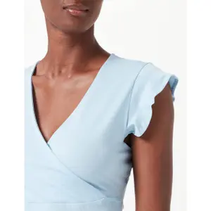 Damen-Midikleid mit Wickeloptik Only onlmay image-3