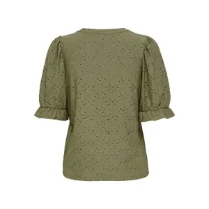 Women's short sleeve top Only onlsmilla image-1