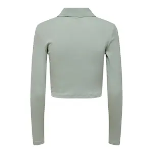 Women's long sleeve polo shirt Only onlluma image-1