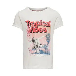 Girl's short sleeve top Only kontulli image-0