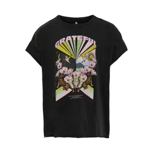 Oversized short-sleeved top for girls Only konlucy image-0