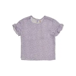 Girl's short sleeve top Only komscarlett ruffle image-0