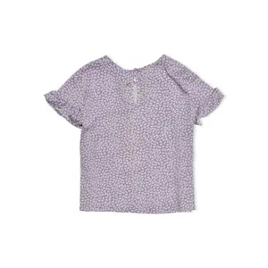 Girl's short sleeve top Only komscarlett ruffle image-1