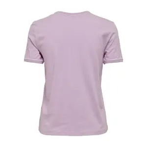 Kurzärmeliges Damen-Reg-Top Only onlrosa image-1