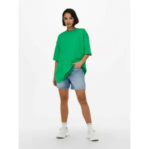 Kurzärmeliges Damen-T-Shirt in Übergröße Only Onlsisi image-4