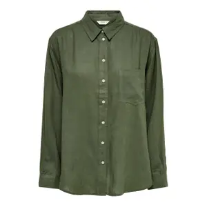 Dameshemd Only onltokyo linen blend image-0