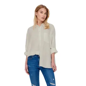 Women's linen blend shirt Only Tokyo Pnt image-1