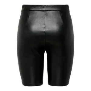 Women's shorts Only onlkaktus leather image-1
