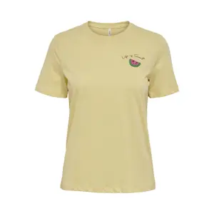 Women's short sleeve top Only onlelis reg image-0