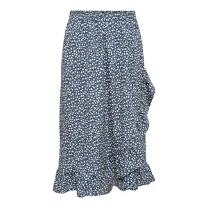Jupe portefeuille longue femme Only Olivia image-0