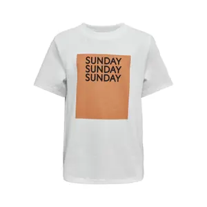 Short-sleeved t-shirt for children Only kobweekday image-0