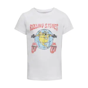 Girl's short sleeve top Only konrolling stones image-0