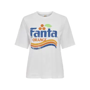 Kurzärmeliges Damenoberteil Only onlcoke fanta sprite boxy image-0