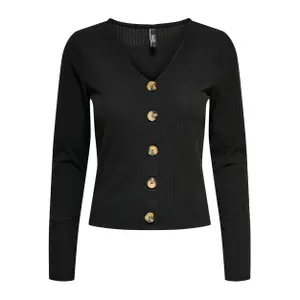 Langärmeliges Button-Down-Oberteil für Frauen Only onlnella image-0
