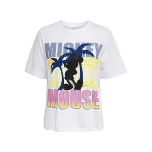 Dames oversized top met korte mouwen Only onlmickey image-0