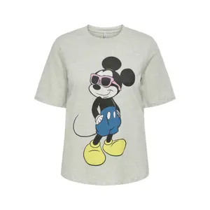 Kurzärmeliges Damen-Oberteil in Übergröße Only onlmickey image-0