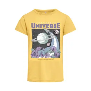 Girl's short sleeve fit t-shirt Only konlucy image-0