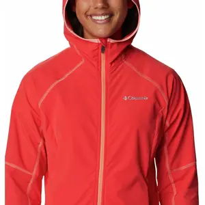 Damska kurtka z kapturem Columbia Softshell image-2