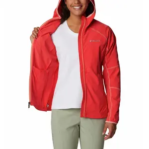 Damska kurtka z kapturem Columbia Softshell image-3