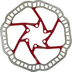 Brake disc 6 holes compatible centre Newton Brakco Shimano image-2