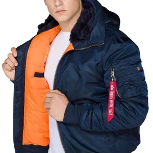 Hooded bomber Alpha Industries MA-1 image-6