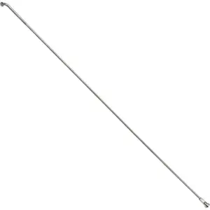 Rayon renforcé inox avec tête coudée avec écrous P2R 258 mm image-0