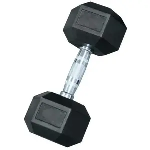 Hexagonal dumbbell Leader Fit 12,5kg image-0
