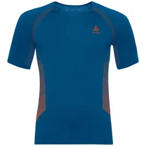 Camiseta Odlo s/s crew neck Essentials Seamless Warm image-0