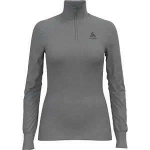 Camiseta mujer L/S Odlo Turtle neck zip Active 2.0 image-0