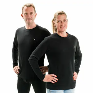 Long sleeve cotton sweater Back on Track image-1