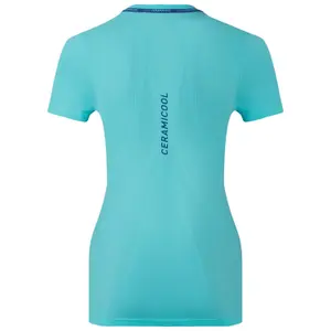 Camiseta de mujer Odlo baselayer Ceramicool Seamless image-1