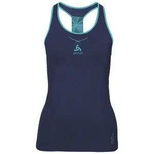 Camiseta sin mangas mujer base layer Odlo Ceramicool Seamless image-0