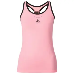 Camiseta sin mangas mujer base layer Odlo Ceramicool Seamless image-0