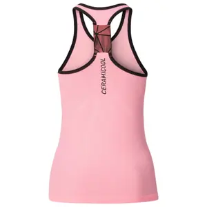 Camiseta sin mangas mujer base layer Odlo Ceramicool Seamless image-1