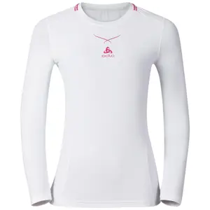 Camiseta de mujer de baselayer de manga larga Odlo Ceramicool image-0