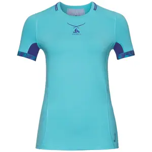 Camiseta de mujer Odlo baselayer avec imprimé Ceramicool pro image-0