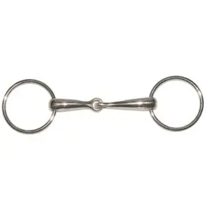 2 anelli in acciaio inox per cavalli Tattini image-0