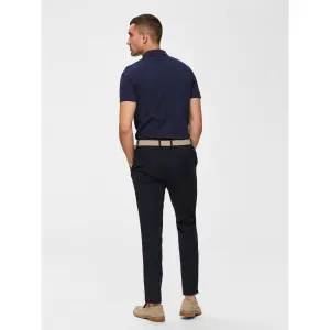 Poloshirt met korte mouwen Selected Aro embroidery image-4