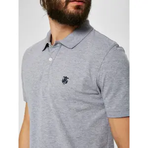 Poloshirt met korte mouwen Selected Aro embroidery image-6