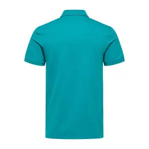 Kurzarm-Poloshirt Selected Aro embroidery image-4