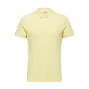 Kurzarm-Poloshirt Selected Aro embroidery image-0
