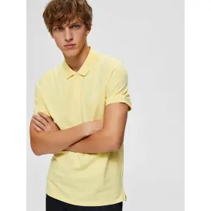 Kurzarm-Poloshirt Selected Aro embroidery image-3