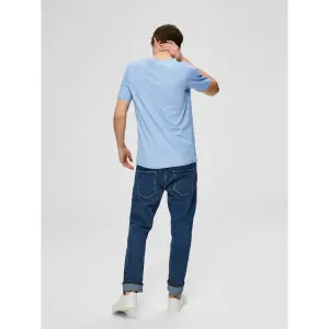T-shirt Selected manches courtes Col rond Theperfect image-3