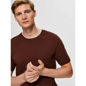 T-shirt Selected manches courtes Col rond Theperfect image-5