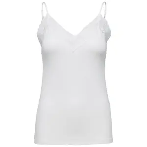 Damen-Tank-Top Selected Mandy rib lace image-0