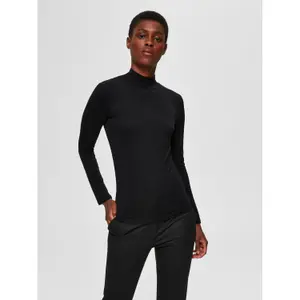 Damenpullover mit hohem Halsausschnitt Selected Mio image-1
